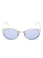 Jean Paul Gaultier Pre-Owned lunettes de soleil 56-6102 à verres teintés - Argent