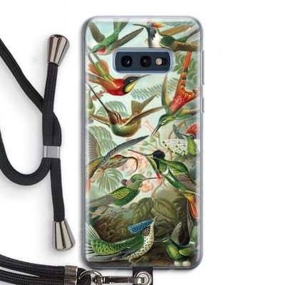 Haeckel Trochilidae: Samsung Galaxy S10e Transparant Hoesje met koord