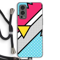 Pop Art #3: OnePlus Nord 2 5G Transparant Hoesje met koord