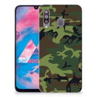 Samsung Galaxy M30 | TPU bumper | Army Dark