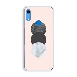 Marmeren cirkels: Huawei Y6s Transparant Hoesje