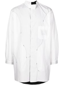 Yohji Yamamoto veste à design réversible - Blanc