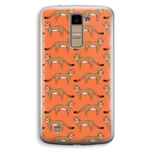 Cheetah: LG K10 (2016) Transparant Hoesje