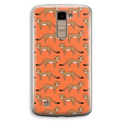 Cheetah: LG K10 (2016) Transparant Hoesje