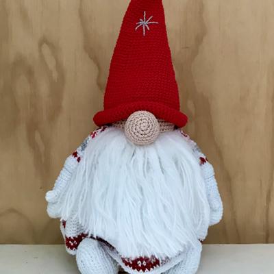 Haakpakket Winter Tomte Rood Wit
