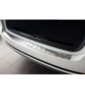RVS Bumper beschermer passend voor Audi A4 B9 Avant 2015- 'Ribs' AV235509