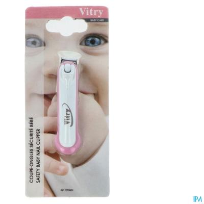 Nagelknipper Baby Met Veiligheid Blauw/roos (azie)