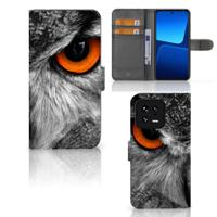 Xiaomi 13 | Telefoonhoesje | Met pasjeshouder | Uil