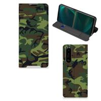Sony Xperia 5 III | Hoesje met Magneet | Army Dark