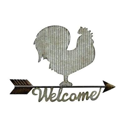 Wandobject Kip Welcome 48x30 cm - Buitengewoon de boet
