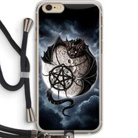 Volle maan: iPhone 6 PLUS / 6S PLUS Transparant Hoesje met koord