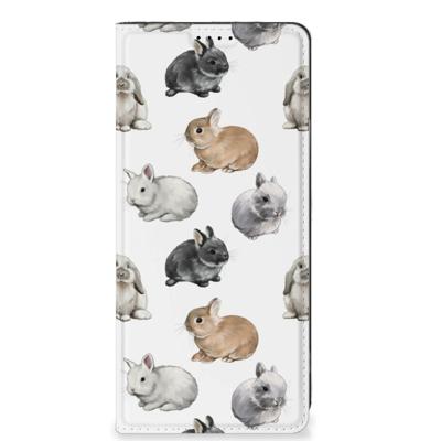 Smartphone hoesje voor OPPO A58 4G Konijntjes Smartphone hoesje voor OPPO A58 4G Konijntjes