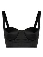 Maison Margiela soutien-gorge à détails de coutures - Noir