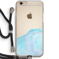 Fantasie pastel: iPhone 6 / 6S Transparant Hoesje met koord