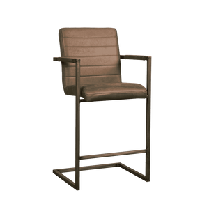 Tower Living Barkruk 'Rocca' kleur bruin, (zithoogte 69cm)