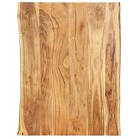 Tafelblad 80x(50-60)x2,5 cm massief acaciahout Tafelblad 80x(50-60)x2,5 cm massief acaciahout