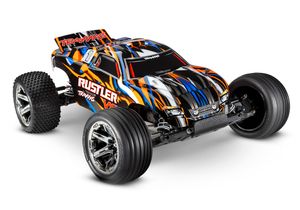 Traxxas Rustler VXL brushless truggy RTR - Magnum 272R Transmissie - Oranje