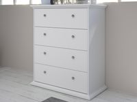 Commode MARGARET 4 lades wit - thumbnail