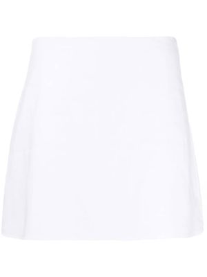 Reformation jupe Veranda en lin - Blanc