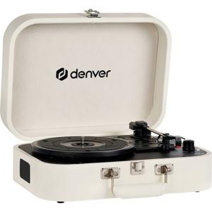 Denver VPL-130 USB-platenspeler Crème-wit