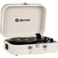 Denver VPL-130 USB-platenspeler Crème-wit