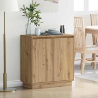 Dressoir met plank Artisan Eiken 71 x 34,5 x 75 cm Bewerkt hout