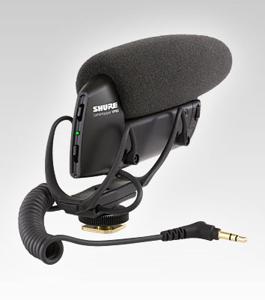 Shure VP83 microfoon Zwart Microfoon voor digitale camera