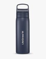 LifeStraw Go 2.0 Stainless Steel Water Filter Bottle - 500 ml - Aegean Sea Blue