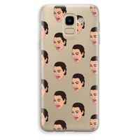 Ugly Cry Call: Samsung Galaxy J6 (2018) Transparant Hoesje