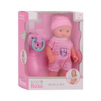Baby Rose drink- en plasbabypop