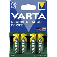 Batterij oplaadbaar varta 4x aa 2600mah | 10 stuks