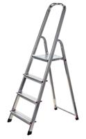 CORDA HUISHOUDELIJKE ALUMINIUM LADDER 4 TREDEN KRAUSE