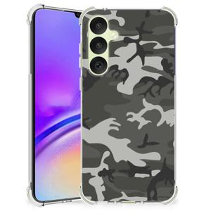 Samsung Galaxy A35 Doorzichtige Silicone Hoesje Army Light