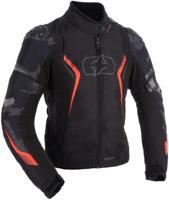OXFORD Jacket omega 1.0 d2d ws black/camo/red 40