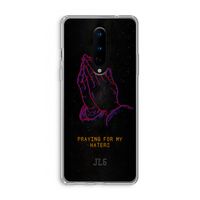 Praying For My Haters: OnePlus 8 Transparant Hoesje