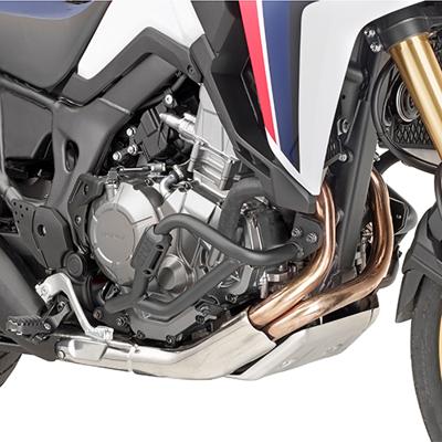 GIVI Valbeugel, Valbeugels voor de moto, TN1144 Zwart gepoedercoat staal onderzijde