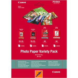 Canon VP-101 Photo Paper Variety Pack A4 en 10x15cm 4x5 vel