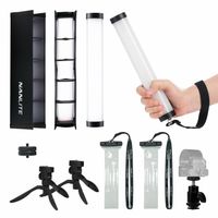 Nanlite PavoTube II 6C RGBWW LED Tube Light Duo Plus Kit