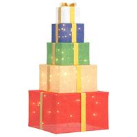 VidaXL Kerstdecoratie geschenkdoos 250 led&apos;s warm wit