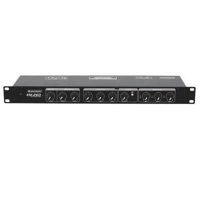 Omnitronic EM-260B 6-kanaals mixer
