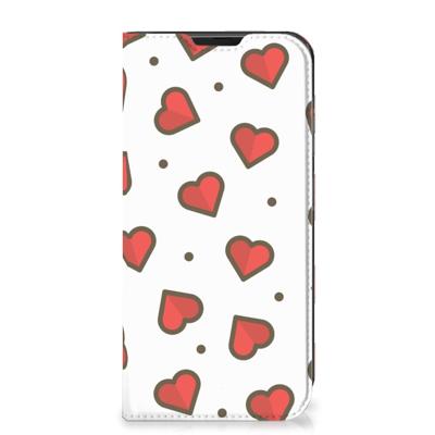 Samsung Galaxy Xcover 6 Pro | Hoesje met Magneet | Hearts
