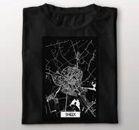 Sneek topografische kaart T-shirt