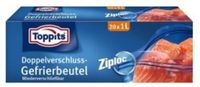 Toppits Ziploc Diepvrieszak 1 Liter 20 Stuks - thumbnail