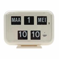 Kalenderklok digitaal QD35 - wit | Senioren klok | Dementie klok | Dag, datum en tijdsaanduiding | Twemco | WWV618905