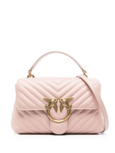 PINKO mini sac à main matelassé Love - Rose