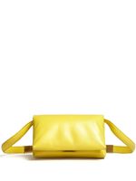 Marni sac porté épaule Prisma en cuir - Jaune