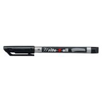 Stabilo write-4-all - permanent marker - medium - zwart