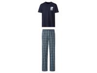 LIVERGY Heren pyjama (S (44/46), Donkerblauw)