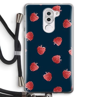 Framboosjes: Honor 6X Transparant Hoesje met koord