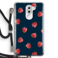 Framboosjes: Honor 6X Transparant Hoesje met koord